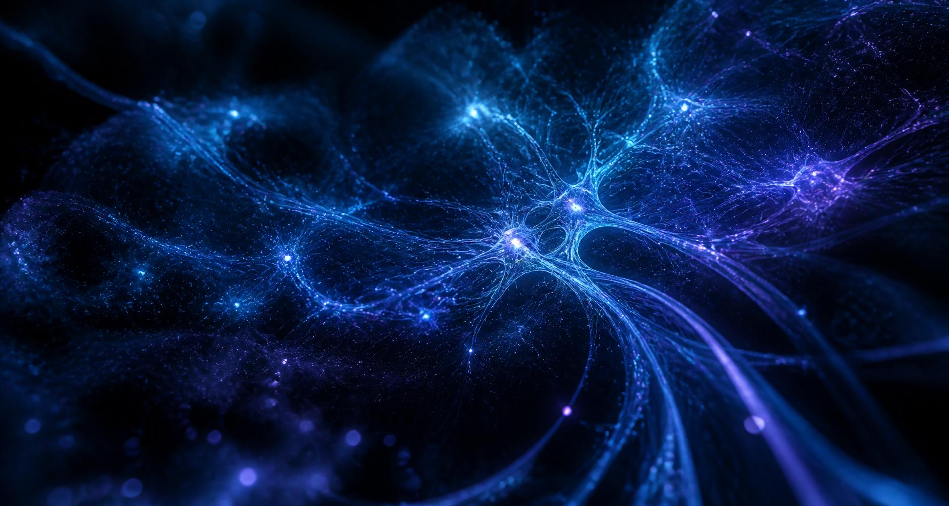 Réseau neuronal lumineux représentant l'intelligence artificielle en 2026
